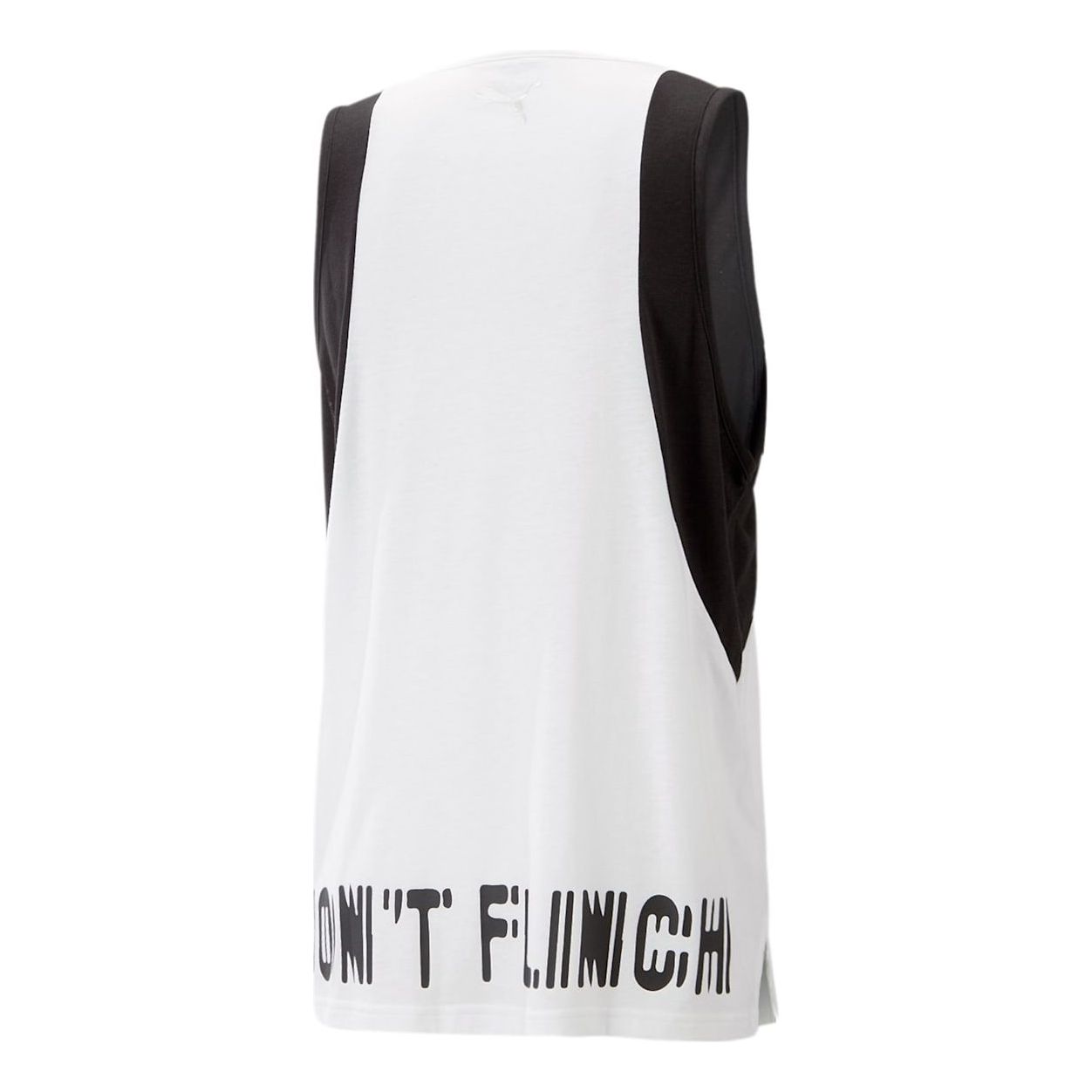 PUMA The Excellence Basketball Tank Top 'White Black' 538615-01