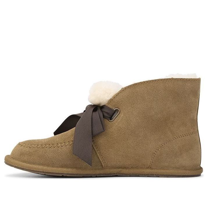 (WMNS) UGG Kallen Lace Lacing Brown 1119934-CHE