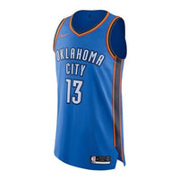 Nike NBA Contrasting Colors Basketball Jersey Thunder 13 Navy Blue 863033-404