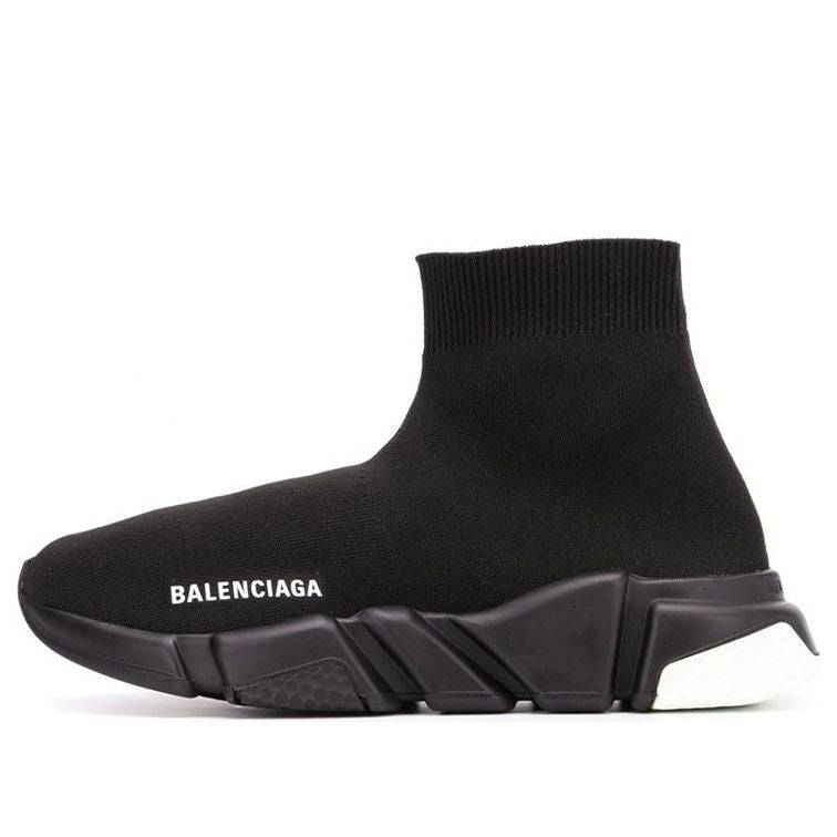 (WMNS) Balenciaga Speed Sneaker 'Black White' 587280W17031009
