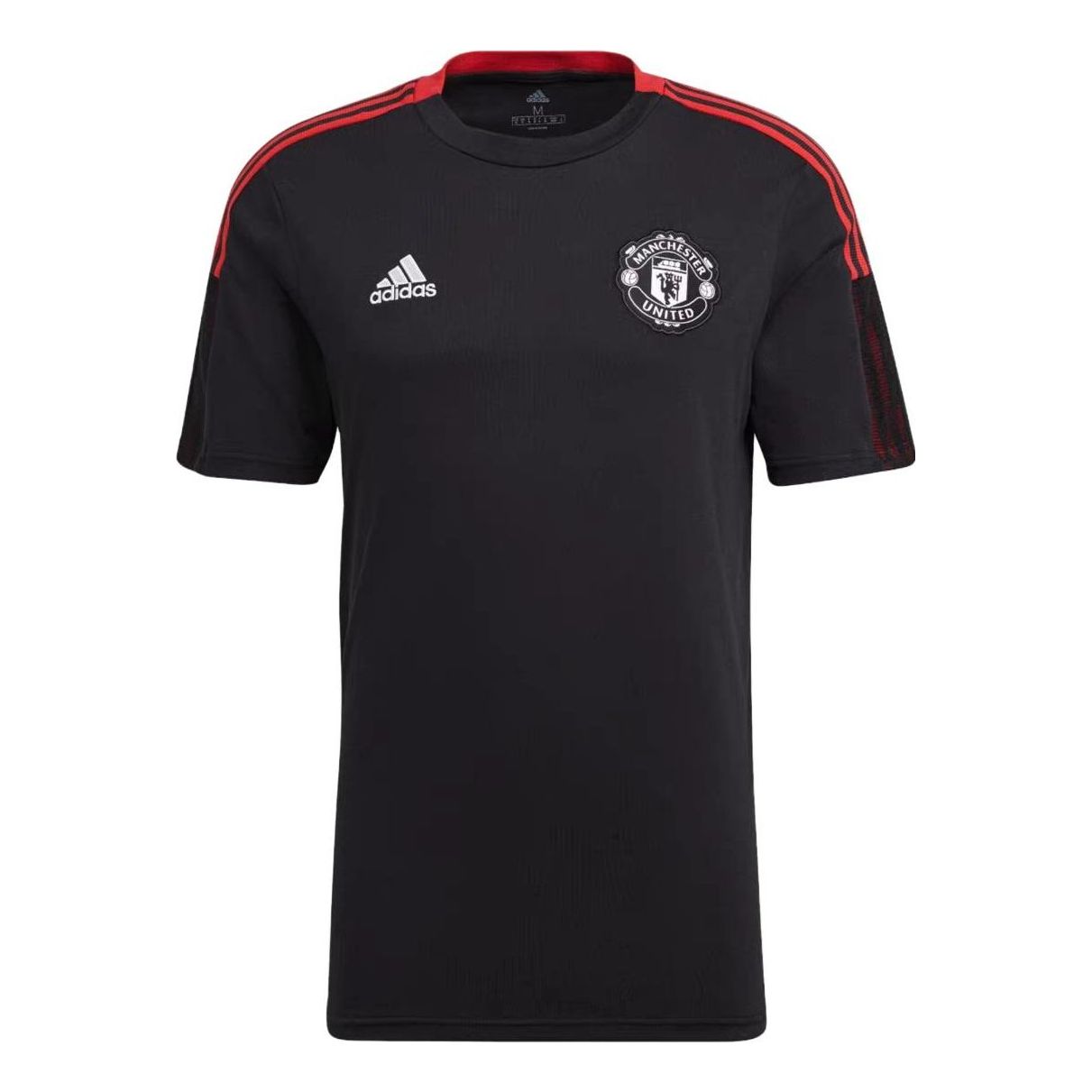 adidas MUFC TR GR3821 T-Shirt 'Black White' GR3821