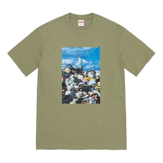 Supreme FW22 Week 1 Trash Tee T SUP-FW22-020-OLIGRN
