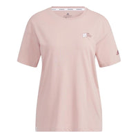 (WMNS) adidas Ocean Graphic Short Sleeve T-Shirt 'Pink' HE7340