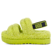 (WMNS) UGG Oh Fluffita Platform 'Key Lime' 1120876-KLM