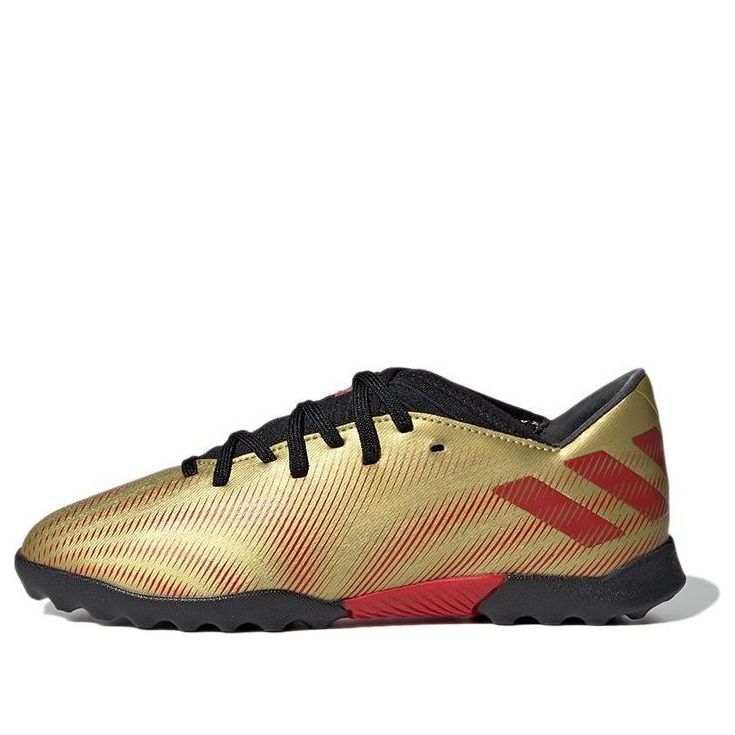 (GS) adidas Nemeziz Messi .3 TF 'Gold Red Black' FY0809