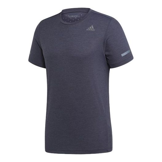 adidas CHILL TEE M Training Sports Short Sleeve Blue FL8580