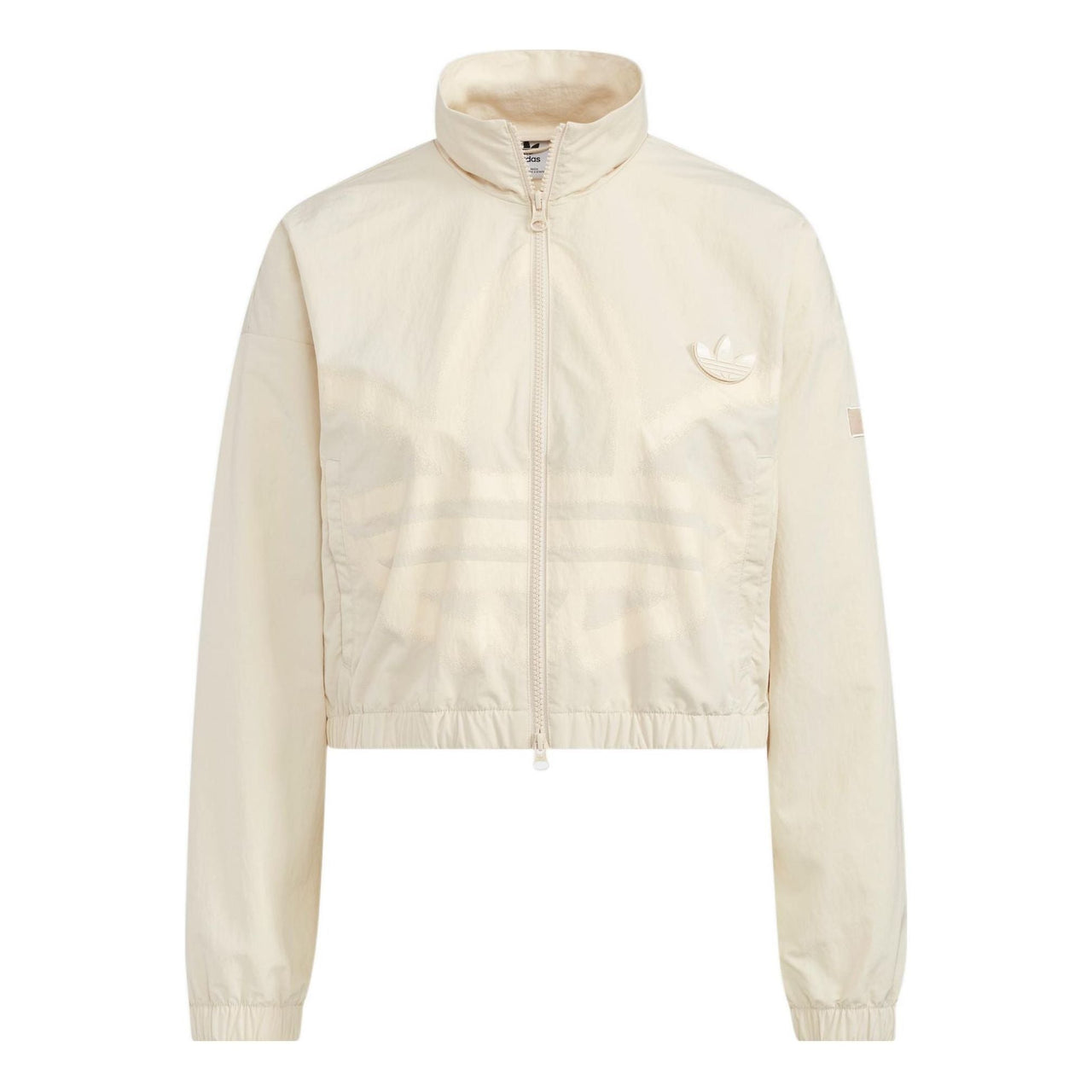 (WMNS) adidas Adicolor Track Jacket Asia Sizing 'Beige' HS1938
