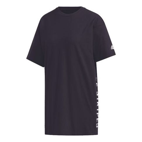 (WMNS) adidas Running Loose Short Sleeve Black FM5297