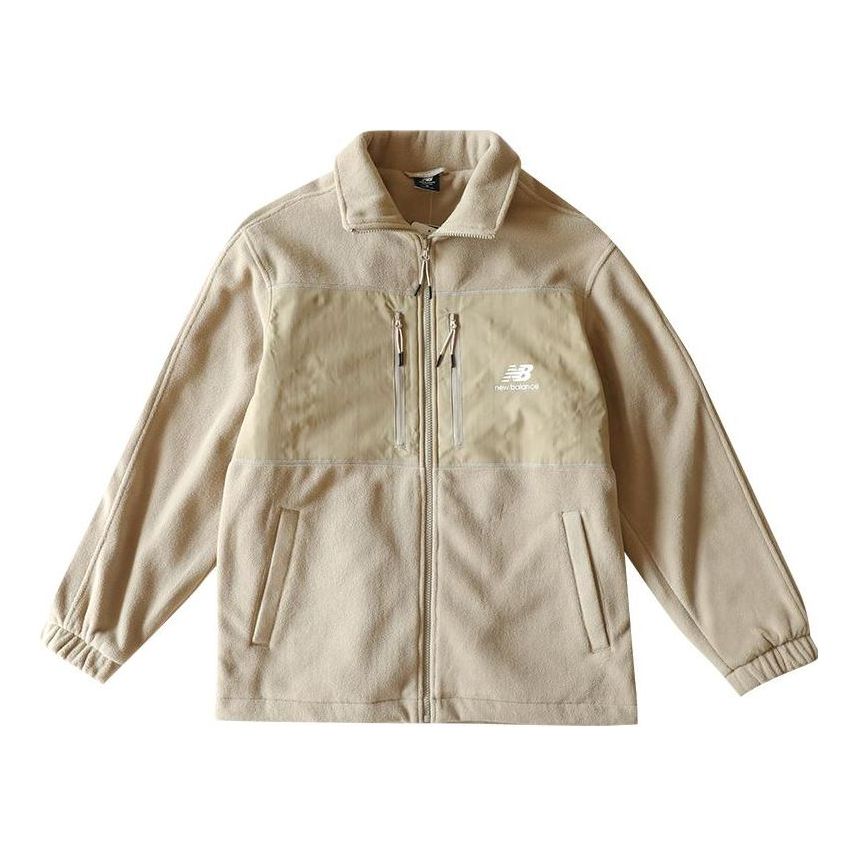 New Balance Classic Fleece Jacket Asia Sizing 'Khaki' AMJ31307-BNN