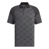 adidas Primeknit Seamless Polo Shirt 'Black Grey' HZ6072