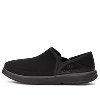 UGG Kick It Slip-On Athleisure Casual Sports Shoe Black Fleece Lined 1118495-BTNL