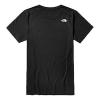 Men's THE NORTH FACE Outdoor hygroscopic Sweat-Wicking Short Sleeve Black 499U-JK3