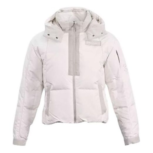 (WMNS) Converse Premium Short Down Puffer Jacket Asia Sizing 'White' 10023727-A02