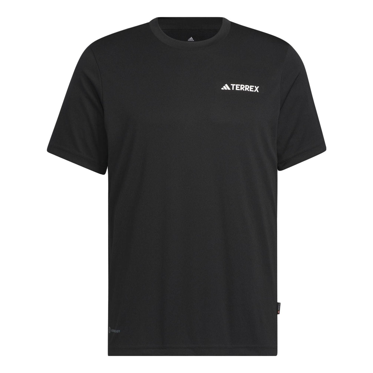 adidas Terrex Logo Tech Short Sleeve T-shirt Asia Sizing 'Black' IC4414