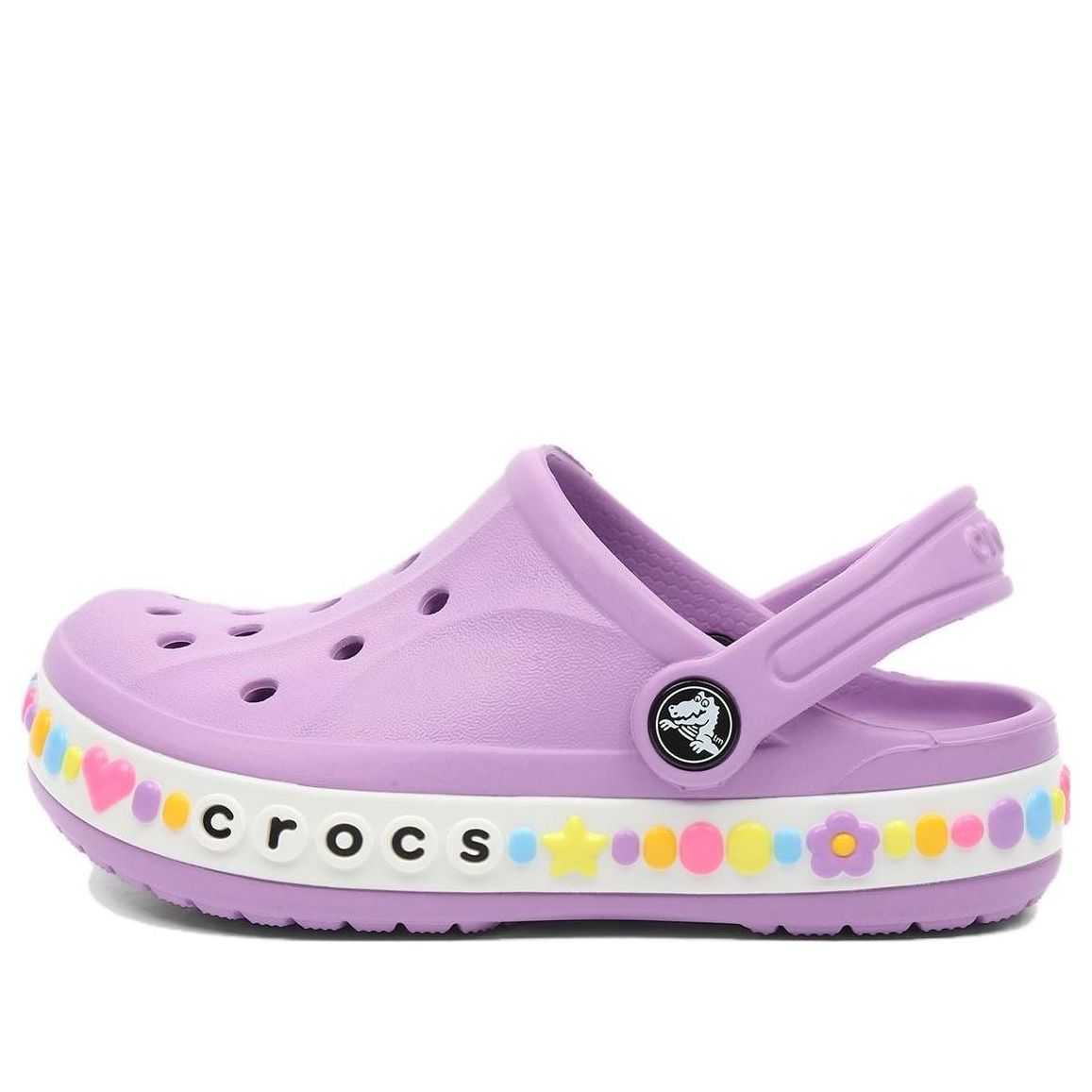 (GS) Crocs Bayaband Charm Band Clogs 'Orchid' 208101-5PR