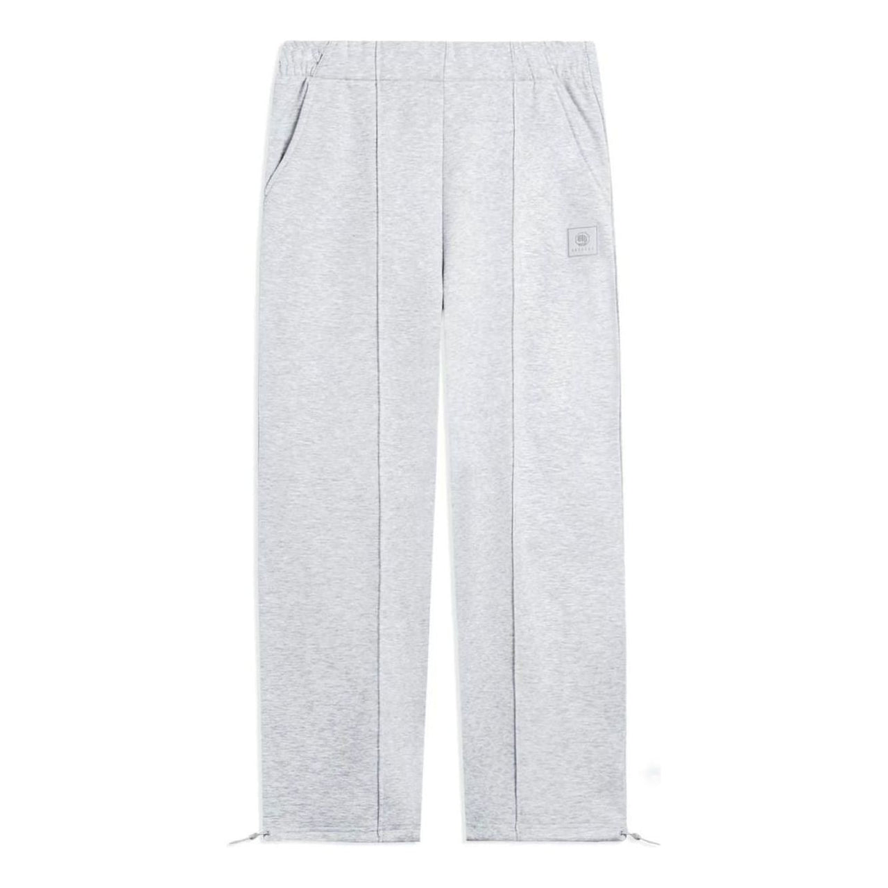 Li-Ning BadFive Logo Loose Fit Fleece Pants 'Grey' AKLSB91-1