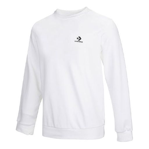 Converse Embroidered Star Chevron Crew FT 'White' 10020345-A16
