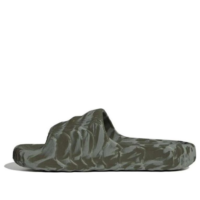 adidas Adilette 22 Slides 'Olive Strata Silver Green' HP6517