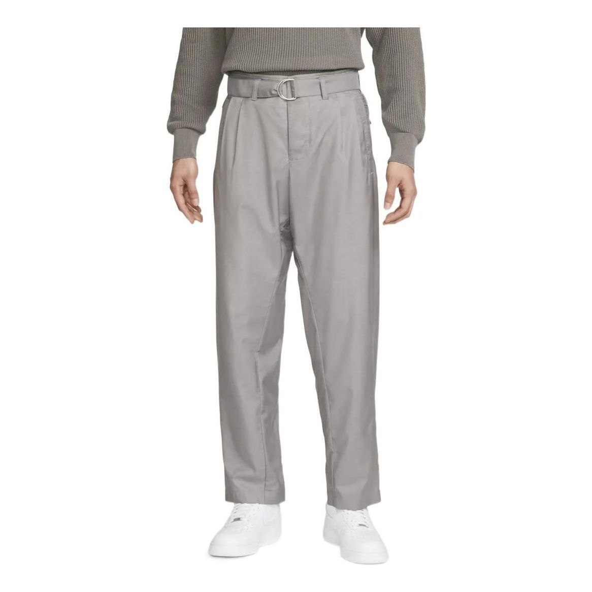 Men's Nike Light Durable Solid Color Casual Long Pants/Trousers Gray DN4100-012