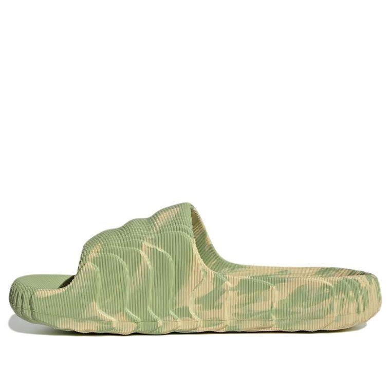 adidas Adilette 22 Slides 'Magic Lime Desert Sand' GY1597