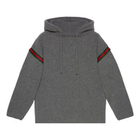 Gucci Wool Cashmere Sweater With Hood 'Grey' 758112-XKDH3-1160