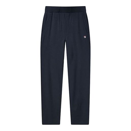 FILA Knit Straight Breathable Casual Pants Blue F11M021602G-NV