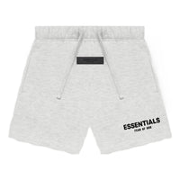 Fear of God Essentials SS22 Logo Sweatshorts 'Light Oatmeal' FOG-SS22-922