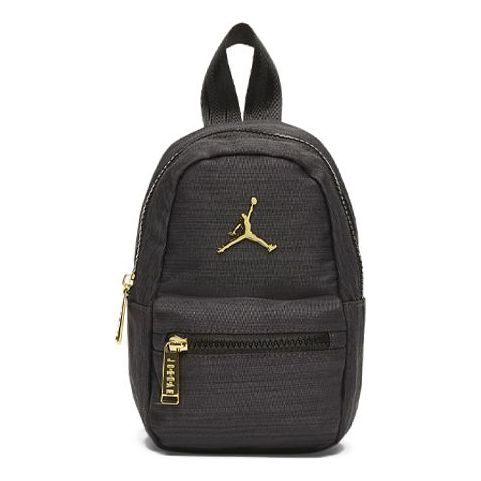Air Jordan Airess Mini Backpack 'Black Gold' DO5971-032