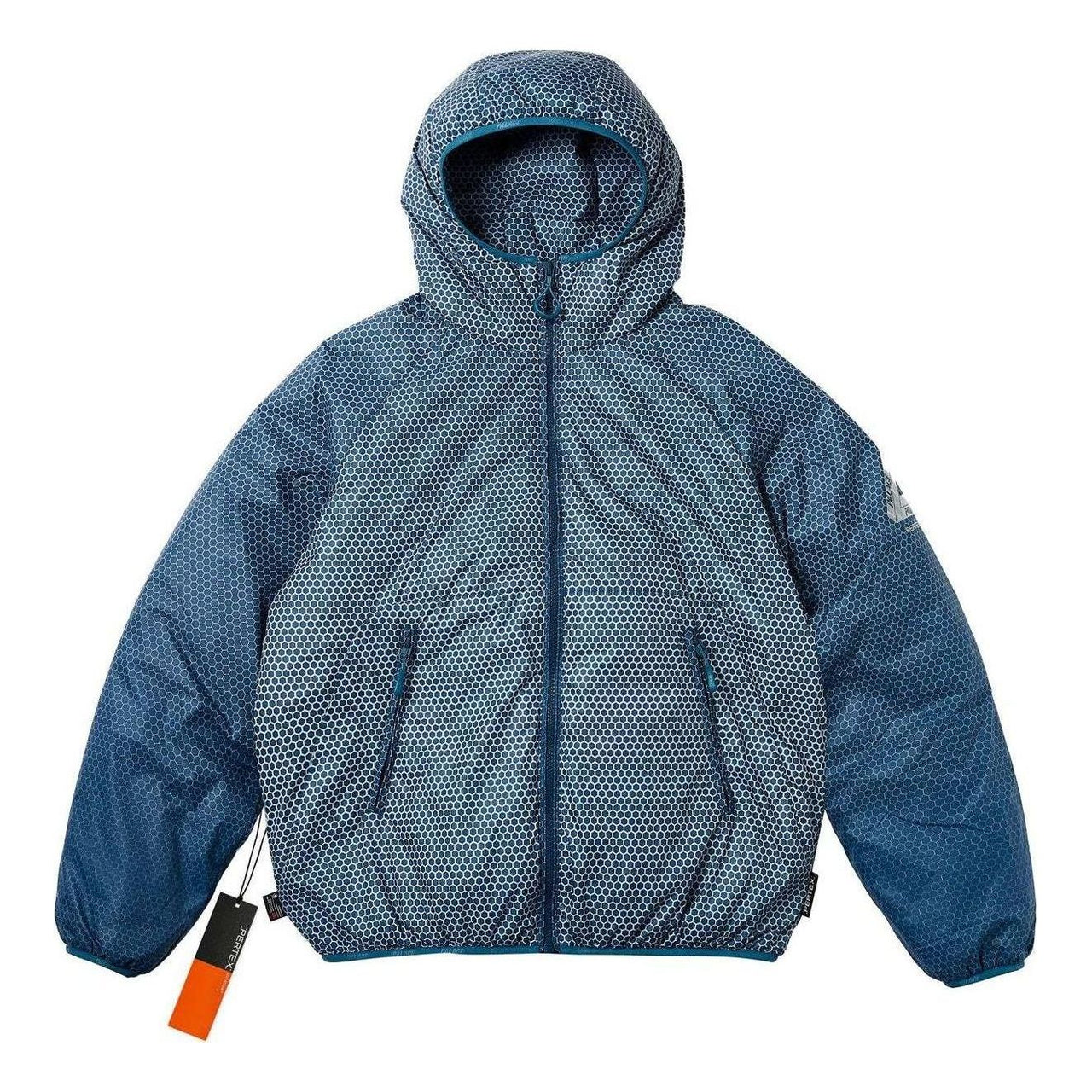 Palace Hexagon Pertex Quilted Jacket 'Blue' P26JK018