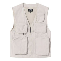 Stussy Nylon Approach Vest 'Off White' 115579