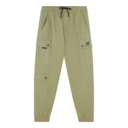 New Balance Logo Pocket Cargo Pants 'Khaki' AMP13389-OV