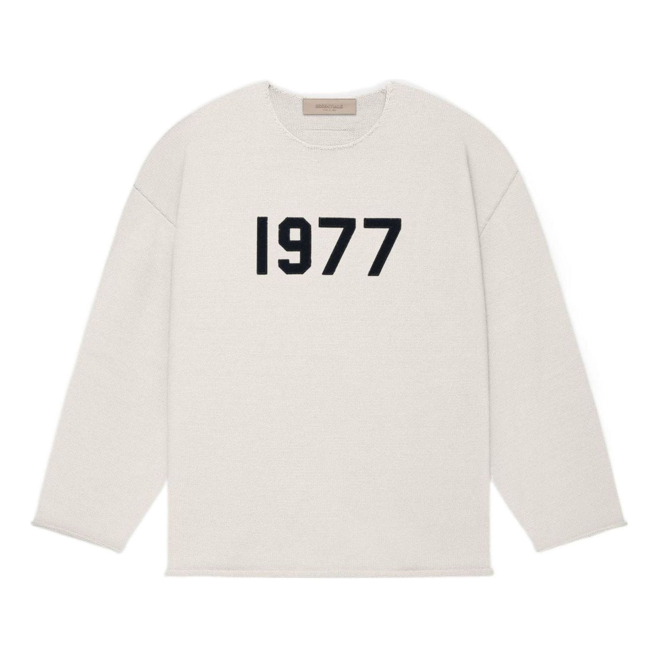 Fear of God Essentials SS22 1977 Raw Edge Sweater 'Wheat' FOG-SS22-121