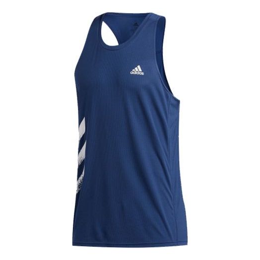 adidas Reflective Running Sports Vest Blue FQ2529