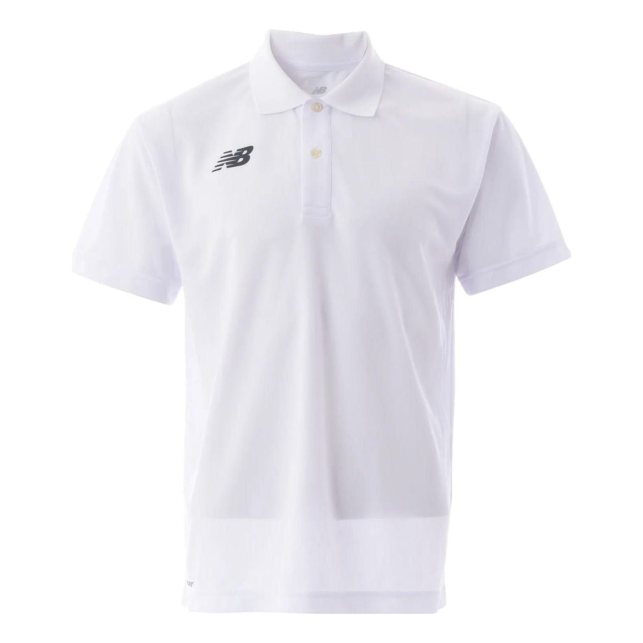 New Balance Logo Game Polo Shirt 'White' JMTP1418-WT