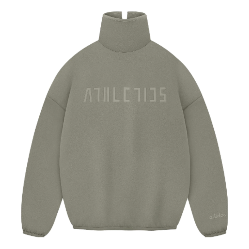 adidas x Fear of God Athletics Suede Fleece Mock Neck 'Clay' IY0942
