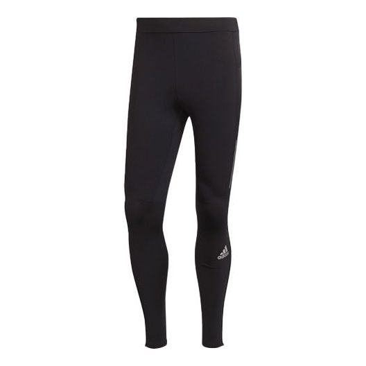 بنطال رياضي ضيق كاجوال رياضي من adidas Own The Run باللون الأسود H58595