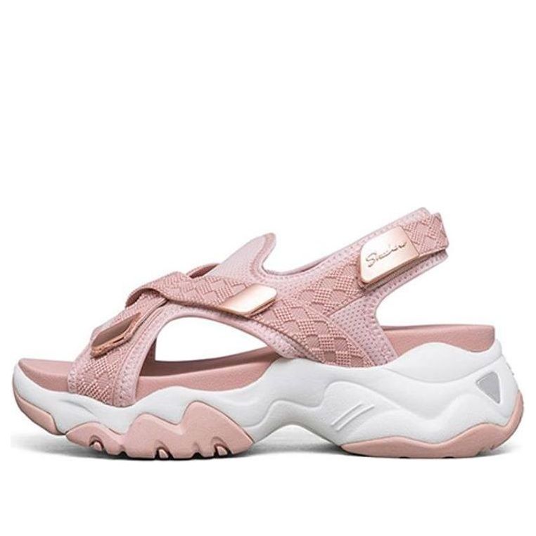 (WMNS) Skechers D'lites 3.0 Leisure Sandal Pink/Red 88888421-PNK