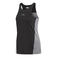 (WMNS) adidas Run Tank Top 'Black Grey' EA2190