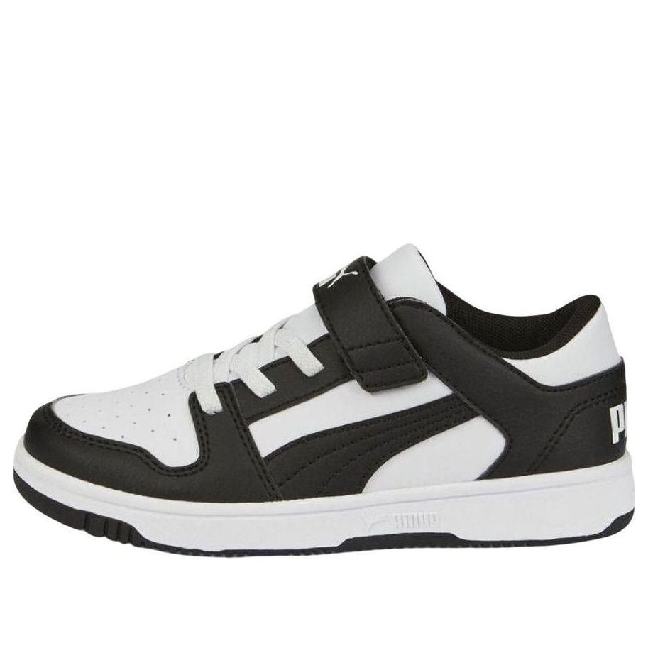 (PS) PUMA Rebound Lay-Up Lo V 'White Black' 370492-16