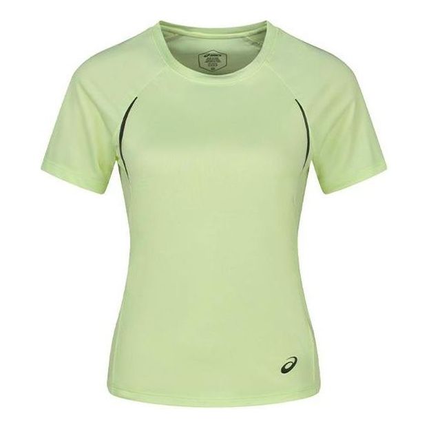 (WMNS) ASICS LITE-SHOW Short Sleeved Running Top Asia Sizing 'Huddle Yellow' 2012D050-750