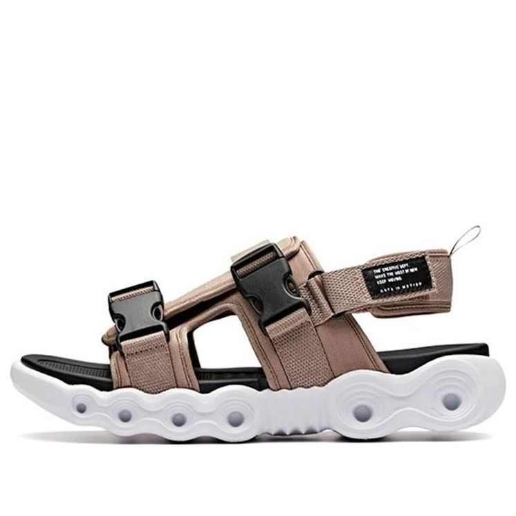 ANTA Life Series Beach Sandals 'Linen Grey' 91926961-4