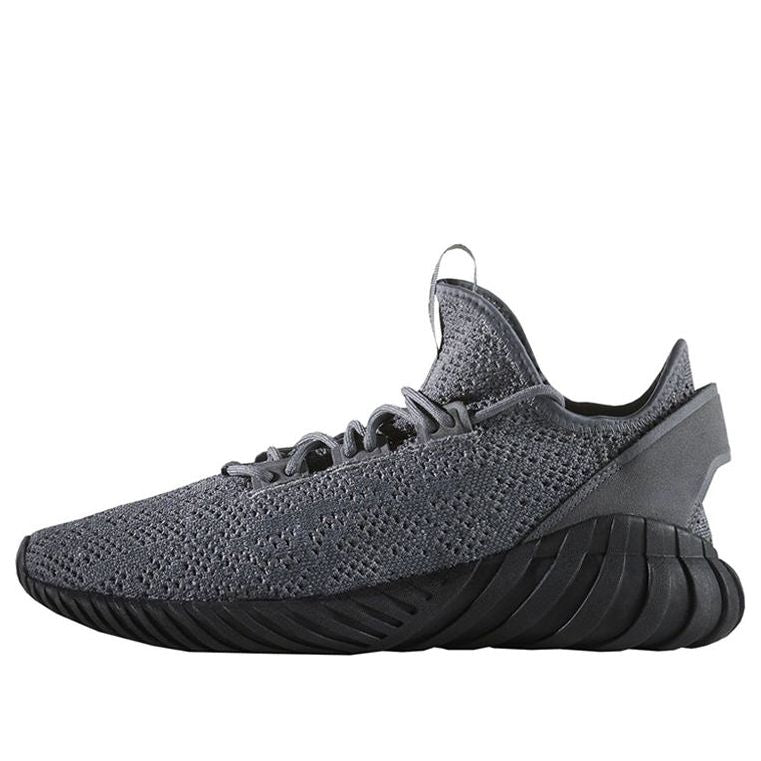 adidas Tubular Doom Sock Primeknit 'Grey Black' BY3564