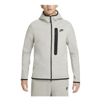 Nike Sportswear Tech Fleece Full-Zip Winterized Hoodie 'Light Grey' DQ4802-016