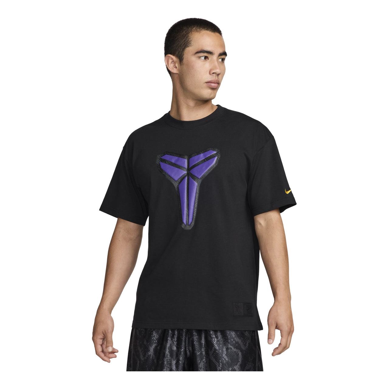 Nike Kobe Max90 Basketball T-shirt Asia Sizing 'Black' FZ8072-010