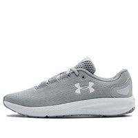 (WMNS) Under Armour Charged Pursuit 2 Sports Shoes Gray/White 3022604-101