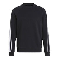 adidas M FI Crew Sportswear 3-Stripes Sweatshirt Black GM6463