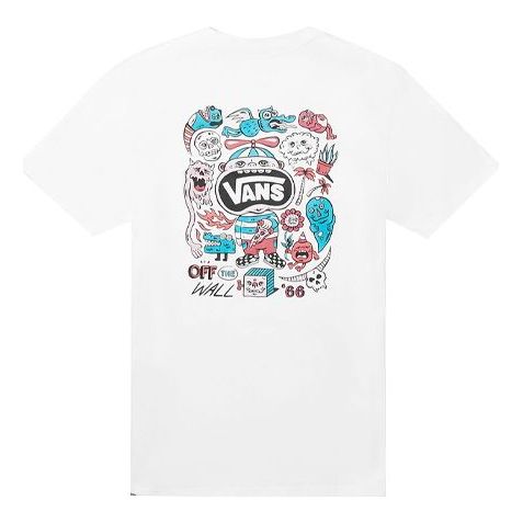 (WMNS) Vans OTW Mooncasket Short Sleeve TEE White VN0A4MNNWHT