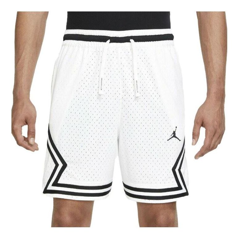 Jordan Solid Color Lacing Shorts Men's White DH9076-100