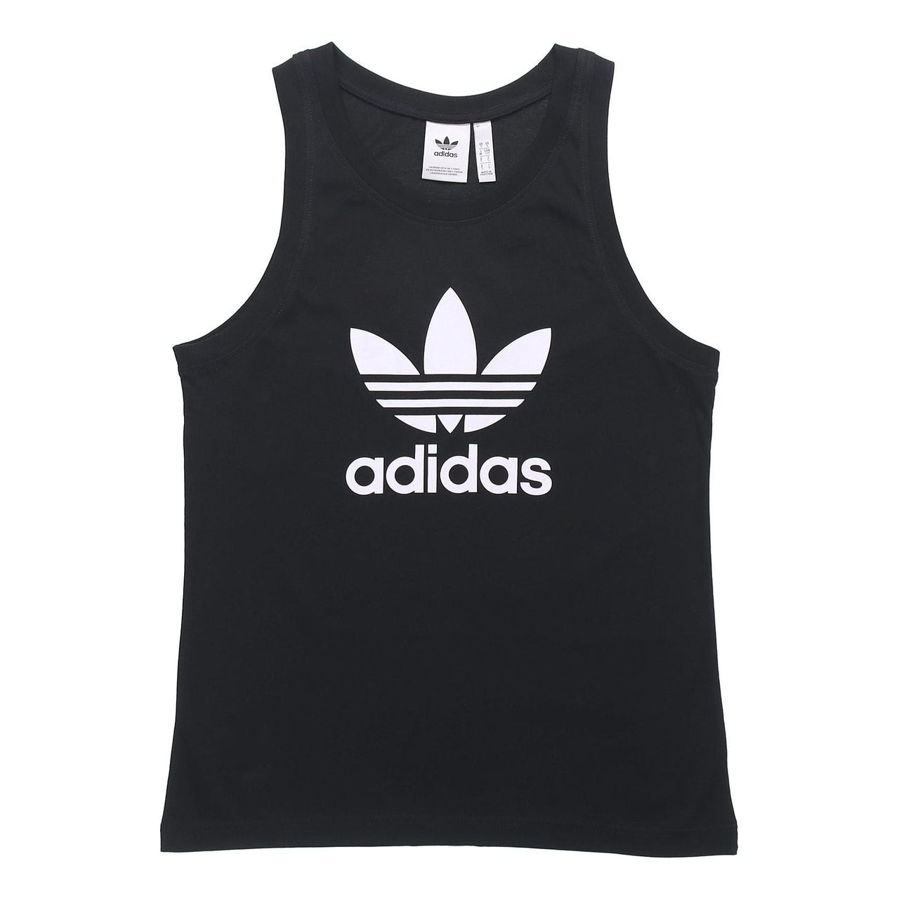 سترة adidas originals للرجال بشعار Trefoil باللون الأسود DV1509