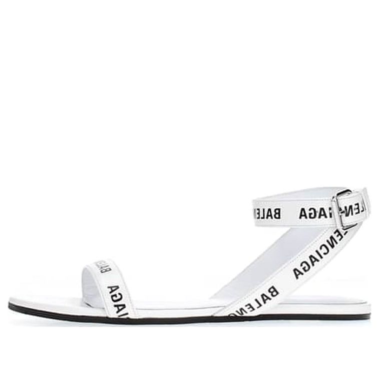 (WMNS) Balenciaga Leather Sandals 'White' 551154WA7619061